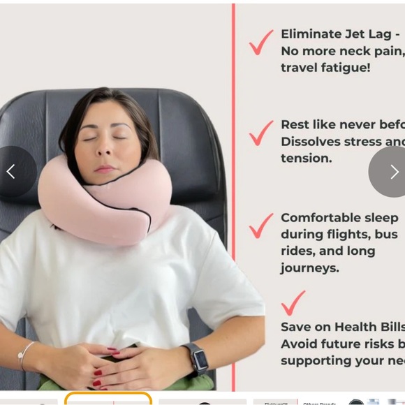 Flyhugz travel pillow NEW! - Picture 7 of 7